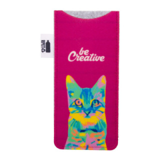 Personalizowane etui RPET na okulary - AP716579 (gadzety reklamowe)