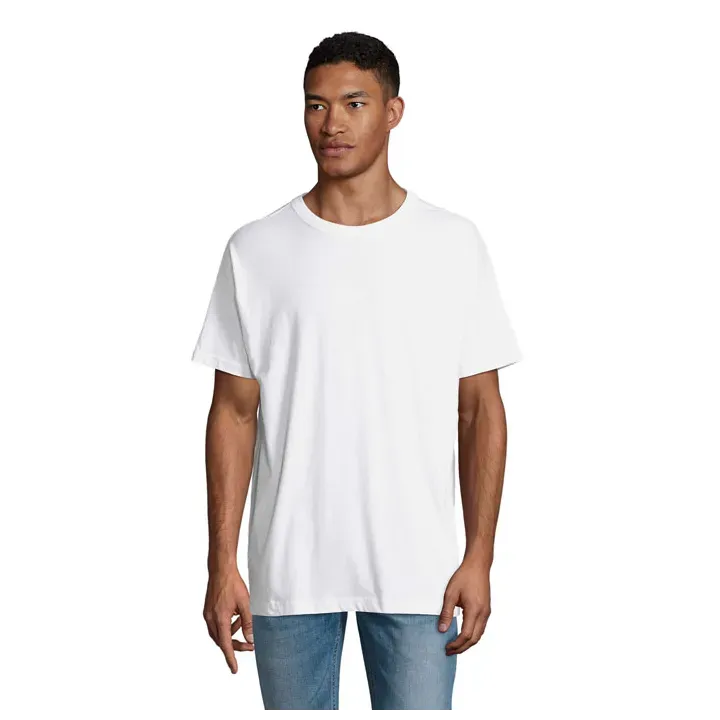 BOXY MEN T-SHIRT OVERSIZE - S03806 (MOCN#WH)