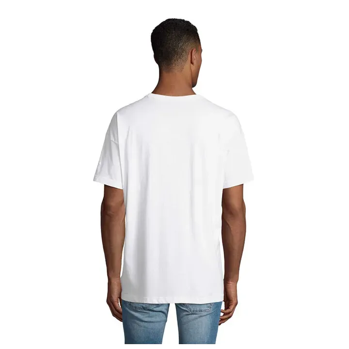 BOXY MEN T-SHIRT OVERSIZE - S03806 (MOCN#WH)