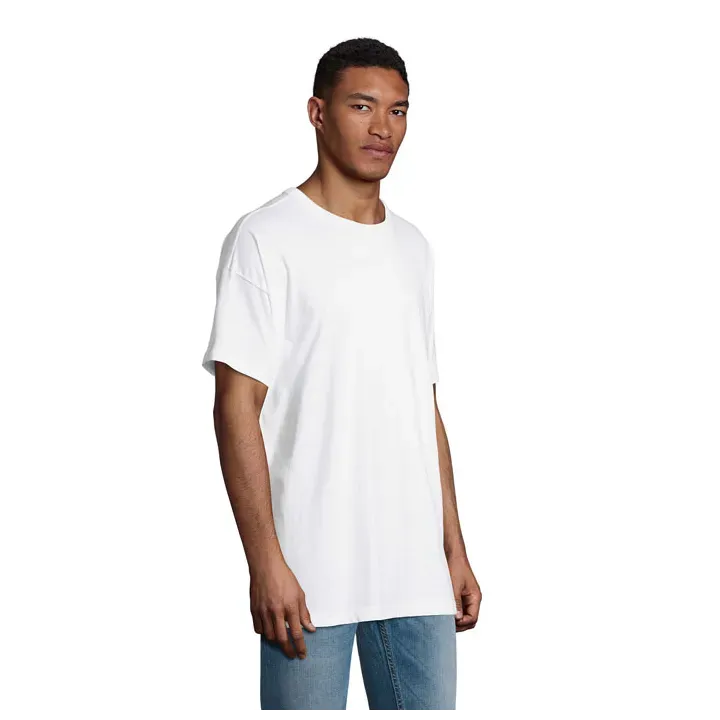 BOXY MEN T-SHIRT OVERSIZE - S03806 (MOCN#WH)