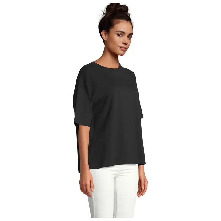 BOXY WOMEN T-SHIRT OVERSIZE - S03807 (MOCN#DB)