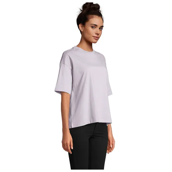 BOXY WOMEN T-SHIRT OVERSIZE - S03807 (MOCN#LL)