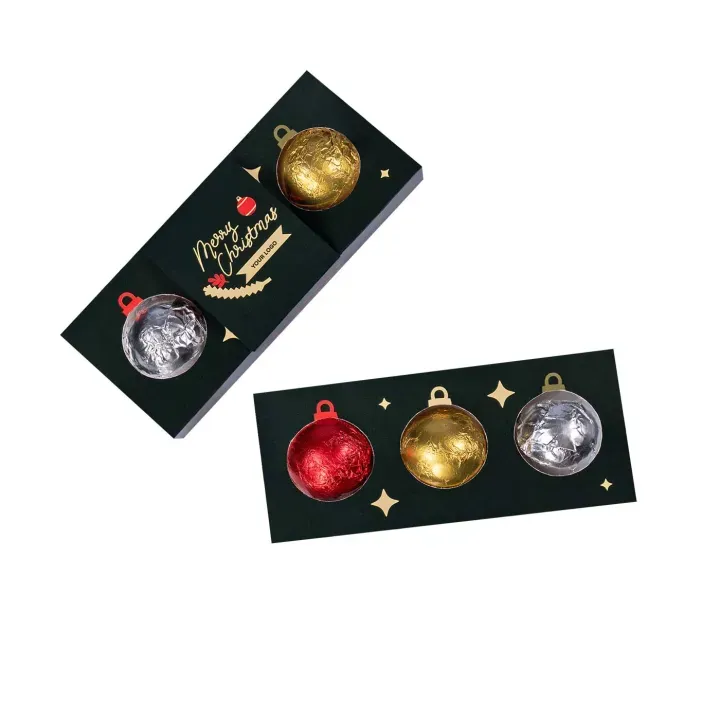 Praliny sweet sphere bowtie 3 szt - SLOD-0633XMAS