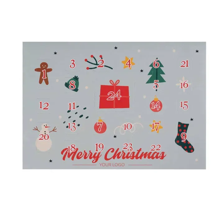 Kalendarz adwentowy 24+logo print - SLOD-0583PXMAS