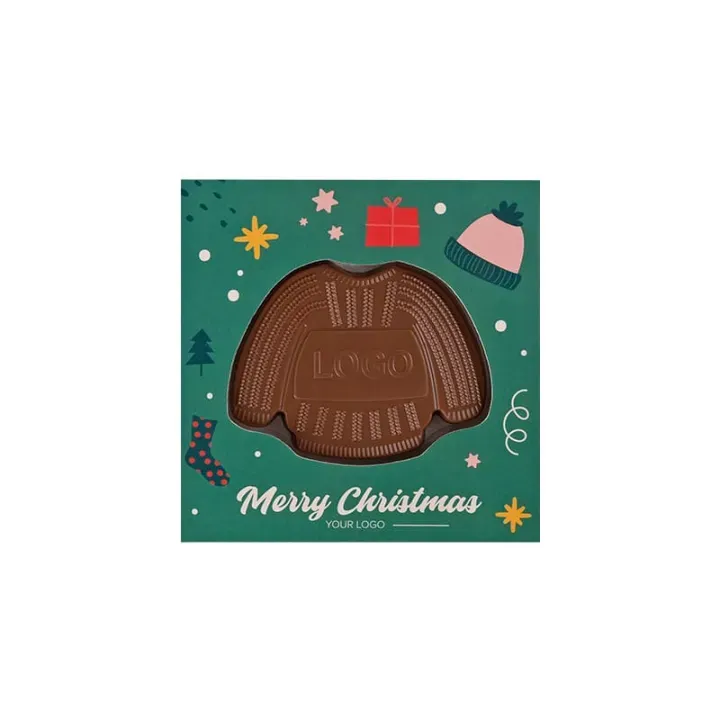 Czekoladowy kształt choco4mat sweterek - SLOD-0314SWETEREKXMAS