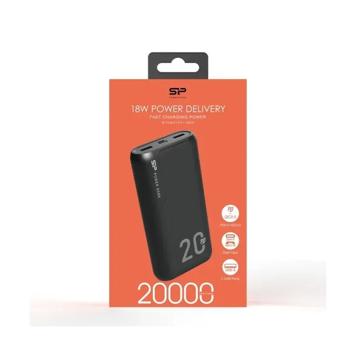 POWER BANK SILICON POWER QS15 20000 MAH - EG831803