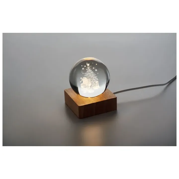 Christmas LED Crystal Ball - CX1541