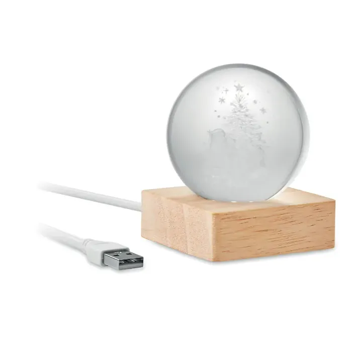 Christmas LED Crystal Ball - CX1541