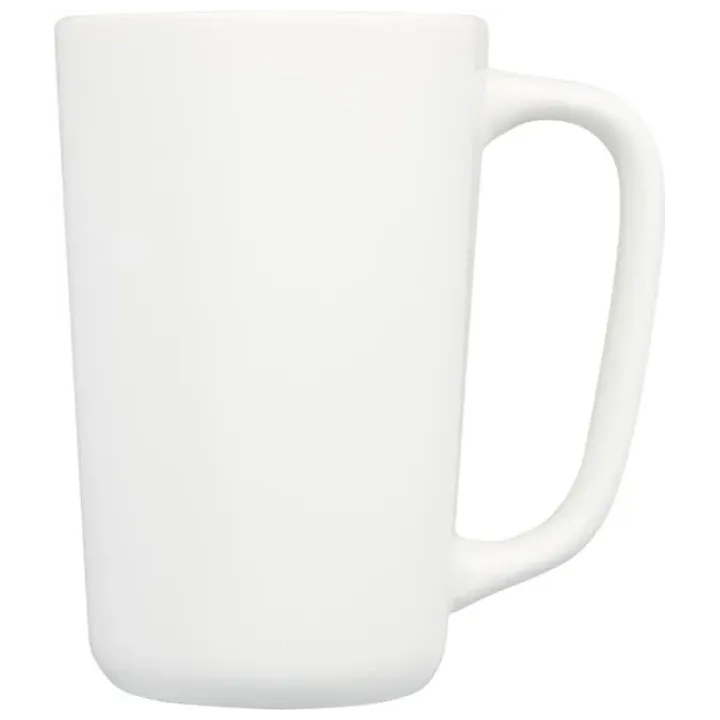 Large contemporary ceramic mug with matt finish, 480ml - PC 10072862