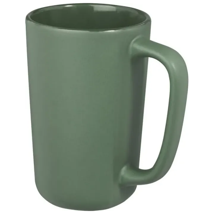 Large contemporary ceramic mug with matt finish, 480ml - PC 10072862