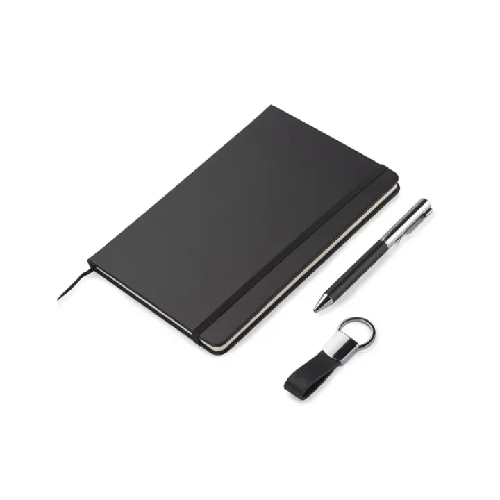 Notebook set with pen and key ring AS 17792