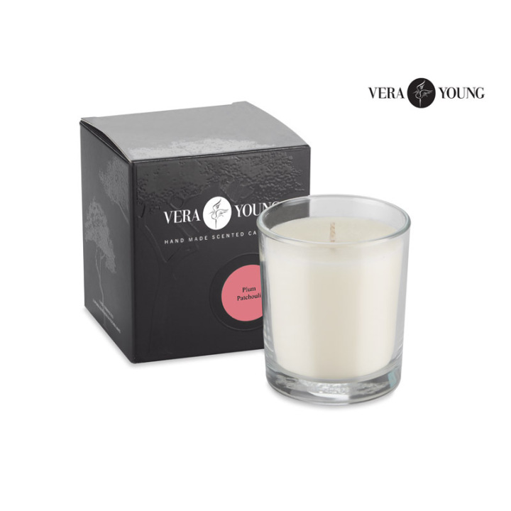 Świeca sojowa 170g Plum & Patchouli VERA YOUNG - 12102