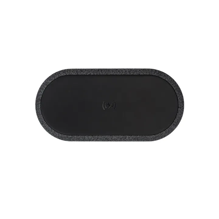 Richi Wireless charger with a light black - R22124 (gadzety reklamowe)