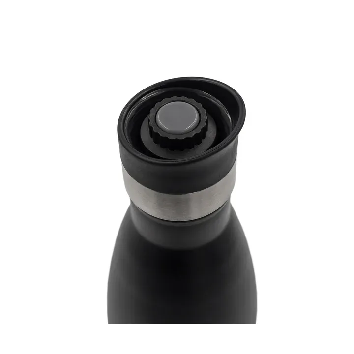 Yakima insulated bottle with lid 360° black - R08195 (gadzety reklamowe)