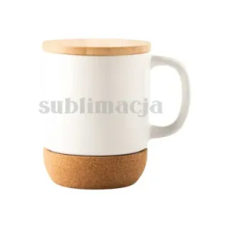 Ceramic mug with sublimation coating Giulio  white - R85317 (gadzety reklamowe)