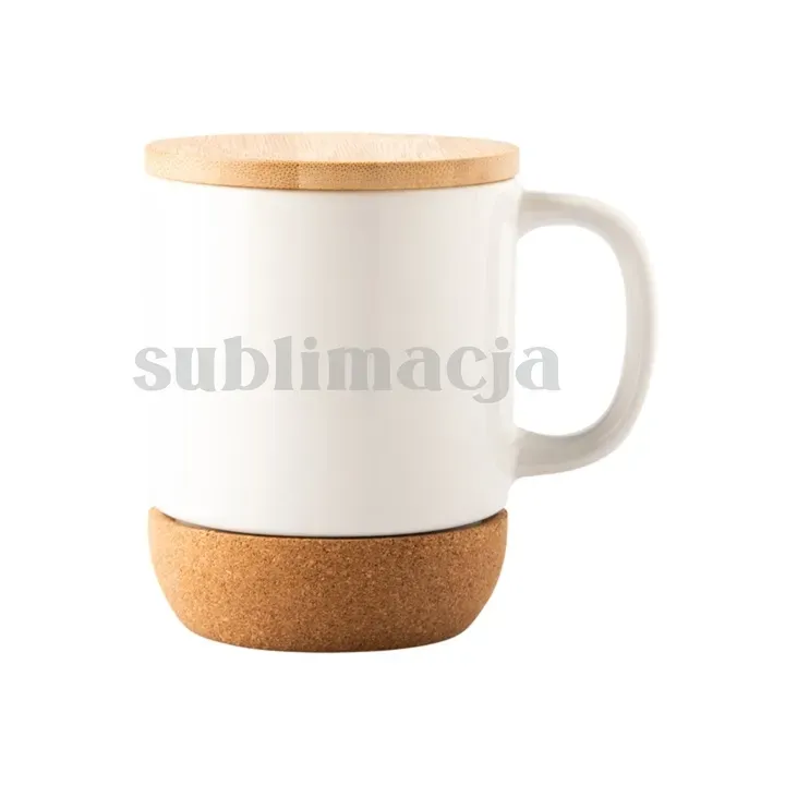 Ceramic mug with sublimation coating Giulio  white - R85317 (gadzety reklamowe)