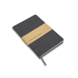 Berde stone paper notebook graphite - R64271 (gadzety reklamowe)