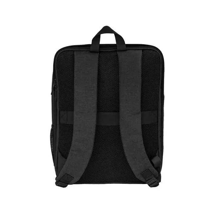 Flier expandable business/travel backpack for laptop graphite - R91849 (gadzety reklamowe)