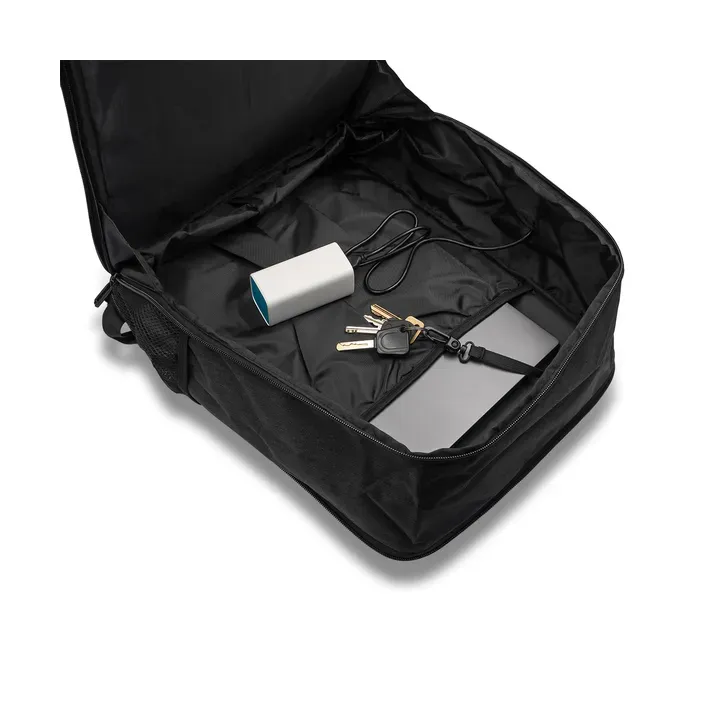 Flier expandable business/travel backpack for laptop graphite - R91849 (gadzety reklamowe)