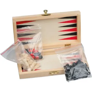 Zestaw gier - backgammon, szachy i warcaby - 5432413