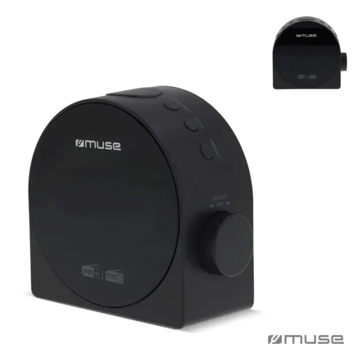 M-185 CDB | Muse DAB/DAB+ FM Dual Alarm Clock Radio - LT45902 (gadzety reklamowe)