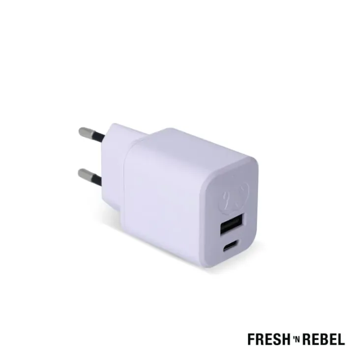 Miniładowarka USB + USB-C PD posiada 2 porty - LT49407 (N0071)