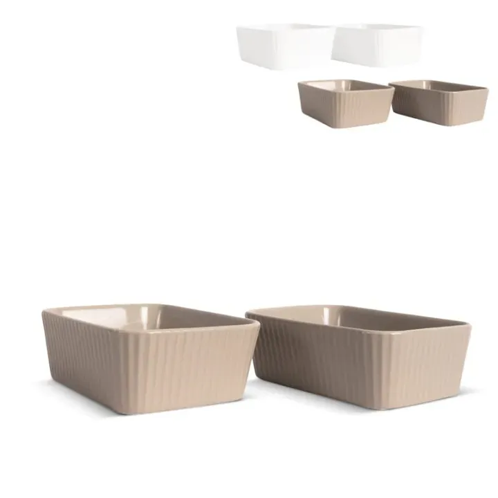 Sagaform Flora naczynie do zapiekania mini 2 szt. - LT52224 (gadzety reklamowe)