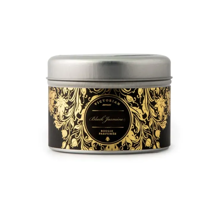 Victorian Sense Tinbox Black Jasmine świeca zapachowa - LT53500 (N0098)