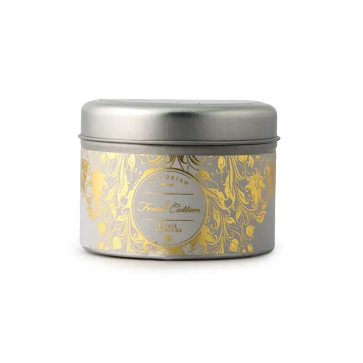 Victorian Sense Tinbox Fresh Cotton świeca zapachowa - LT53502 (N0098)