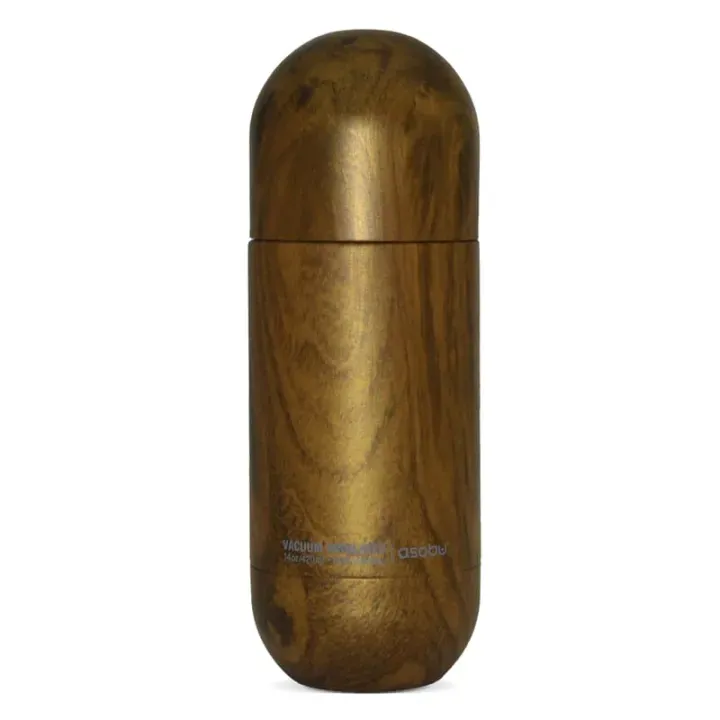 Garrafa Asobu Orb wygląd drewna 500ml - LT55506 (gadzety reklamowe)