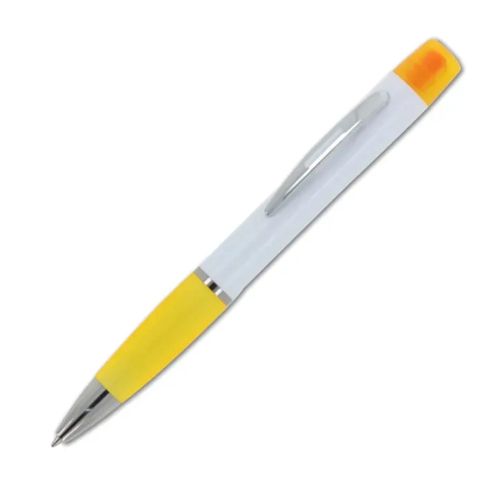 Pen with three-colour highlighter - LT81253 (N0141)