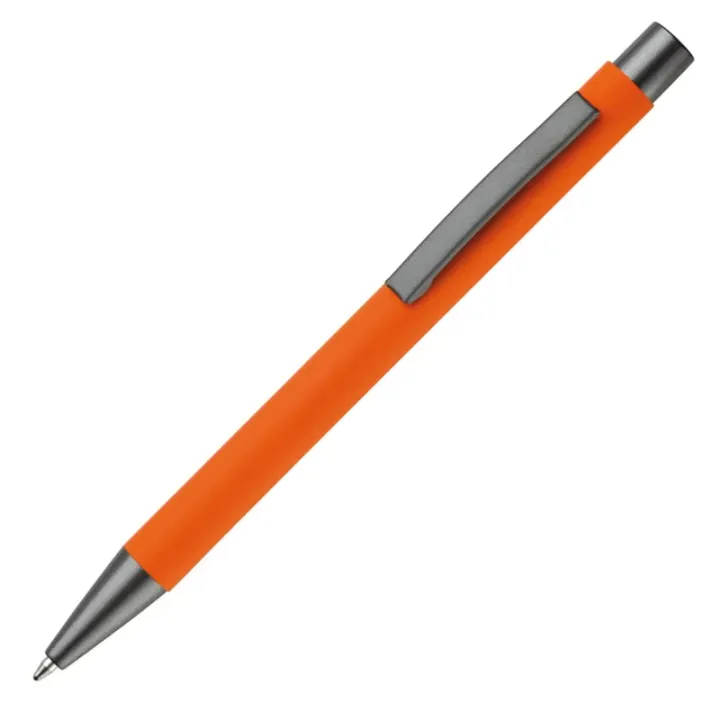 Aluminium ballpoint pen with soft touch finish - LT87767 (N0026)