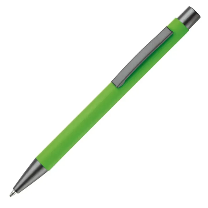 Aluminium ballpoint pen with soft touch finish - LT87767 (N0032)