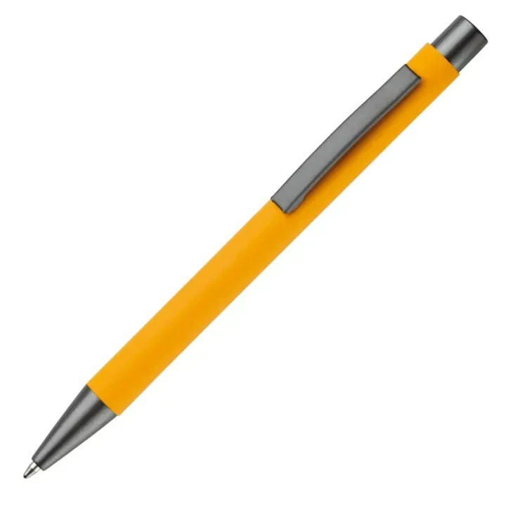 Aluminium ballpoint pen with soft touch finish - LT87767 (N0041)