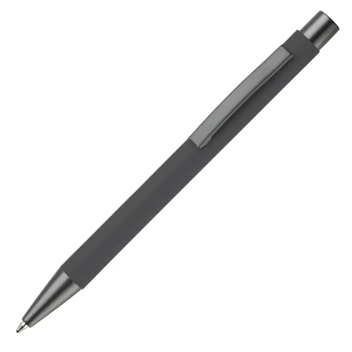 Aluminium ballpoint pen with soft touch finish - LT87767 (N0061)