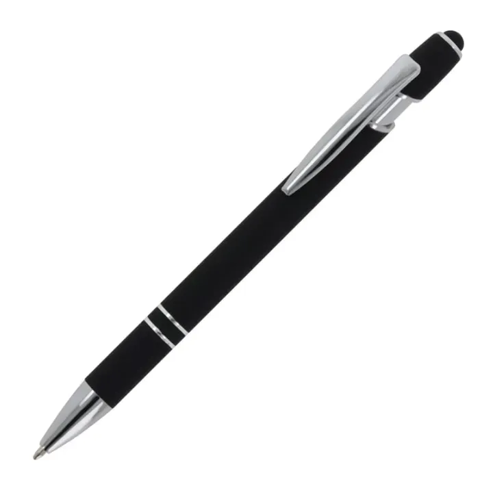 Rubberised metal pen - LT87782 (N0002)