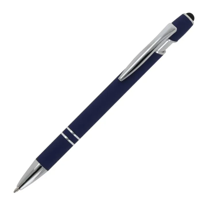 Rubberised metal pen - LT87782 (N0010)