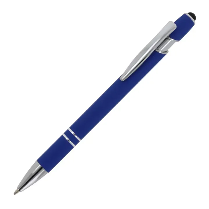 Rubberised metal pen - LT87782 (N0011)