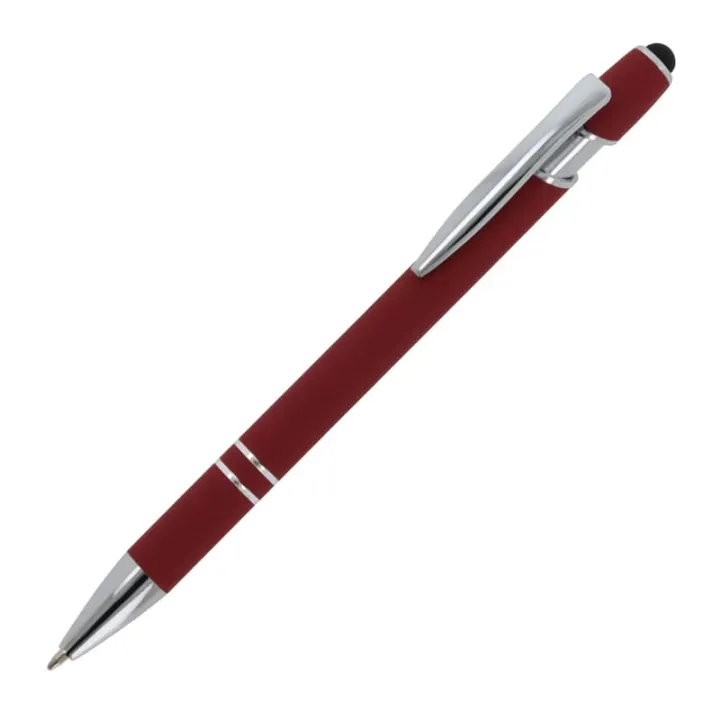 Rubberised metal pen - LT87782 (N0020)