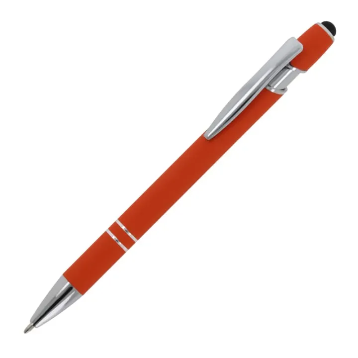 Rubberised metal pen - LT87782 (N0026)