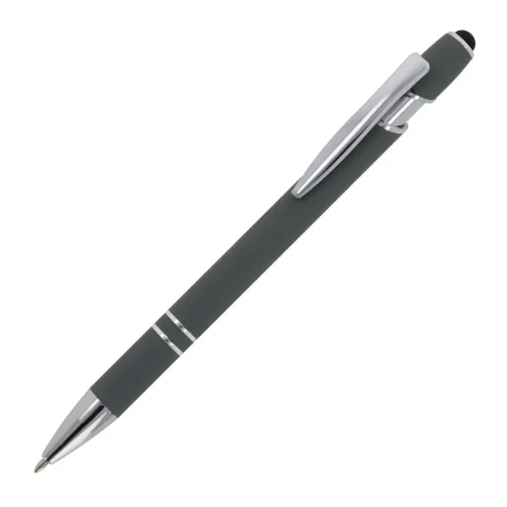 Rubberised metal pen - LT87782 (N0061)