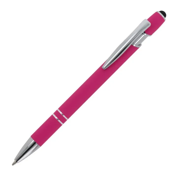 Rubberised metal pen - LT87782 (N0076)