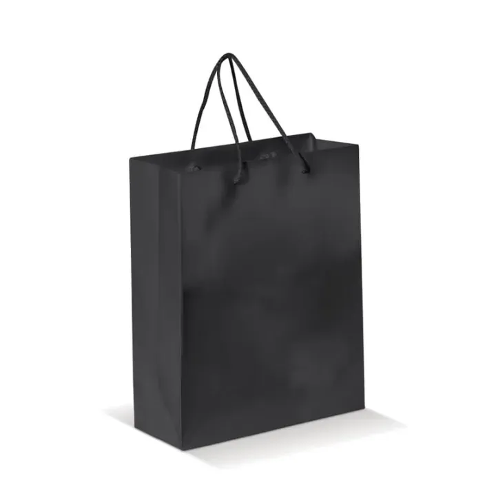 Medium paper bag with braided handles - LT91512 (N0002)