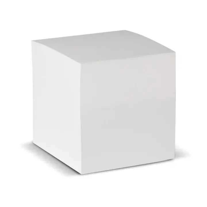 Bloczek z kartkami, biały 9x9x9cm - LT91700 (N0001)