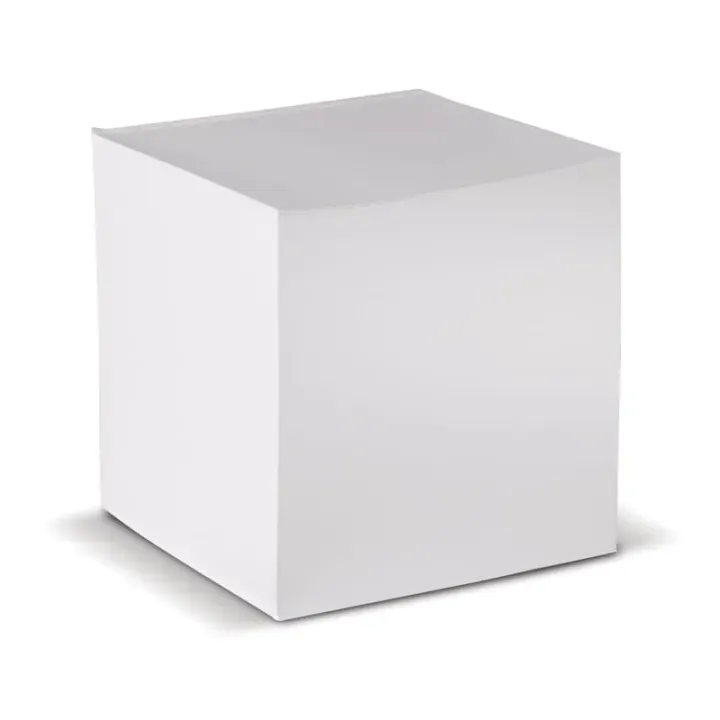 Biały bloczek z kartkami 10x10x10cm - LT91800 (N0001)
