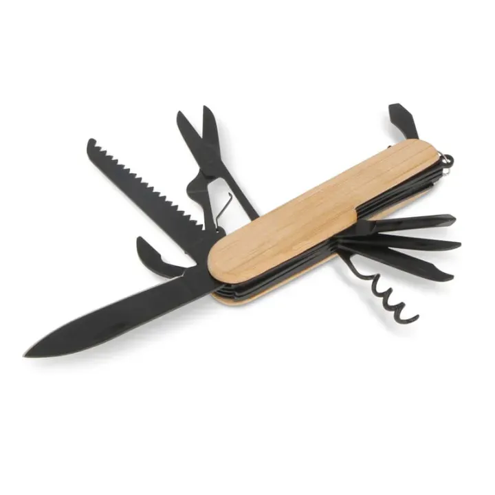 Multi-tool bamboo 9 funkcji - LT93409 (N0002)