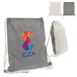 Worek plecak Bawełna z recyklingu OEKO-TEX® 140g/m² 35x45cm - LT95249 (gadzety reklamowe)