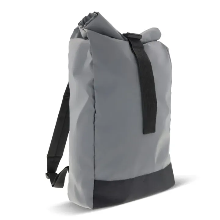 REFLECTIVE BACKPACK WITH RETRACTABLE TOP - LT95262 (N0061)