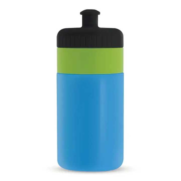 Sports bottle with coloured rim, 500 ml - LT98735 (N0999)