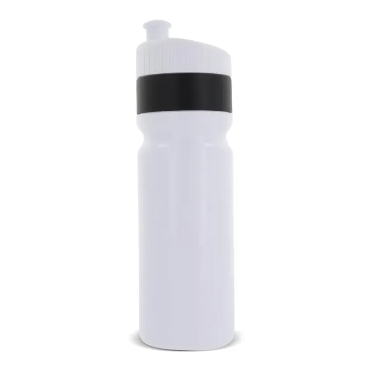 Bidon sportowy z kolorową obwódką, 750 ml - LT98786 (N0102)